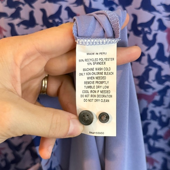 Greyson Seals and Wolf Purple Polo, Sz XXL - Picture 6 of 6